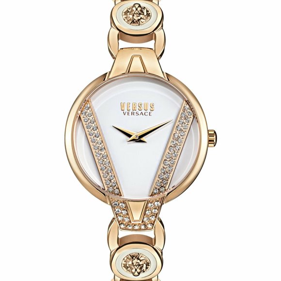 🔥New Versace Versus White Dial Elegant Ladies Watch - Picture 1 of 4